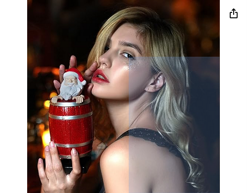 Smoky Santa